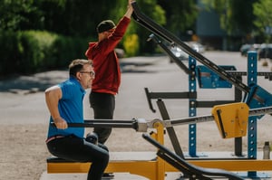 Pirkkola outdoor gym Helsinki