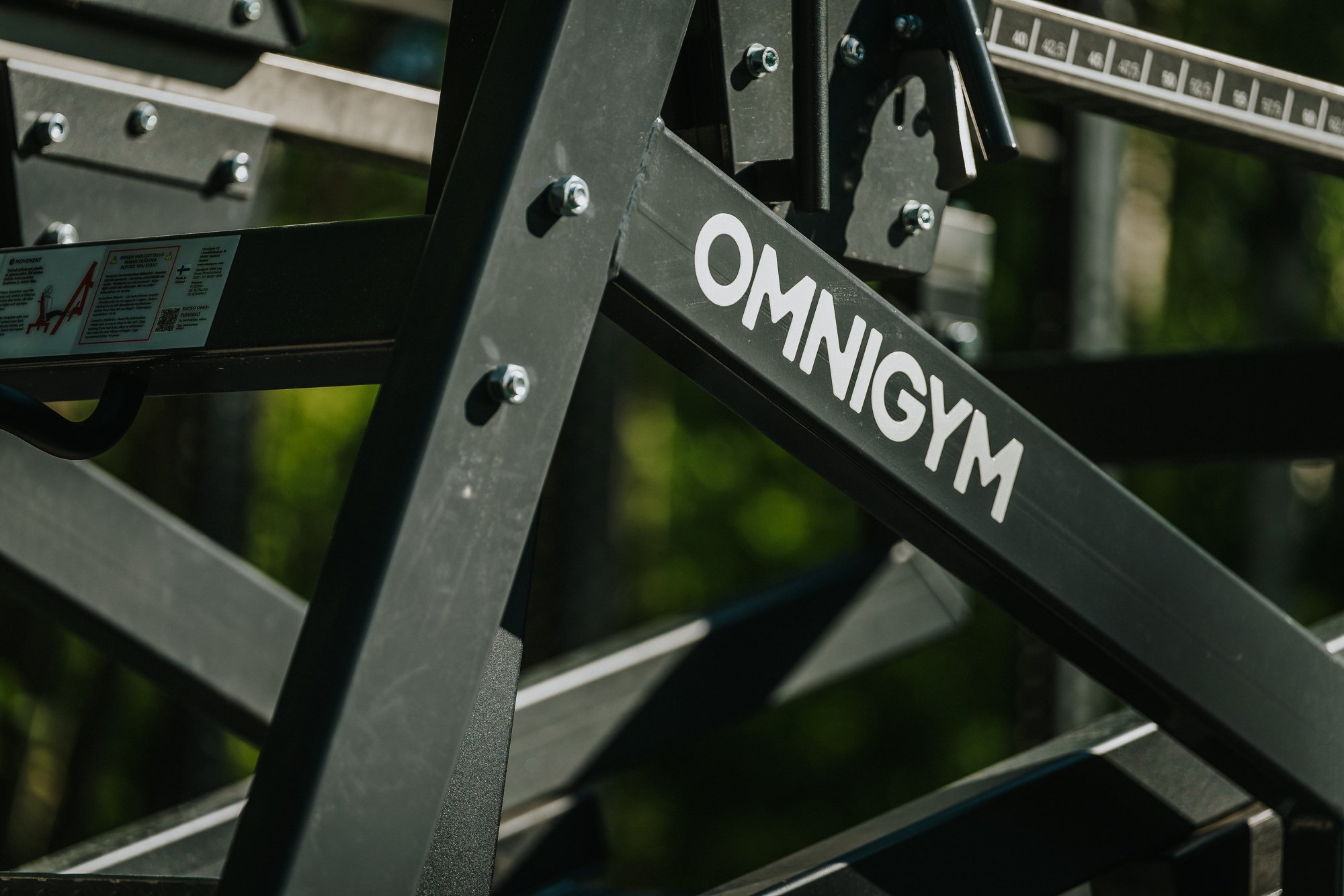 Omnigym outdoor gym equipment