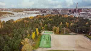 Omnigym at Helsinki’s Mustikkamaa Sports Park serves the needs of the expanding Kalasatama neighbourhood