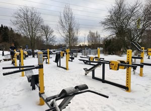 Outdoor exercise area