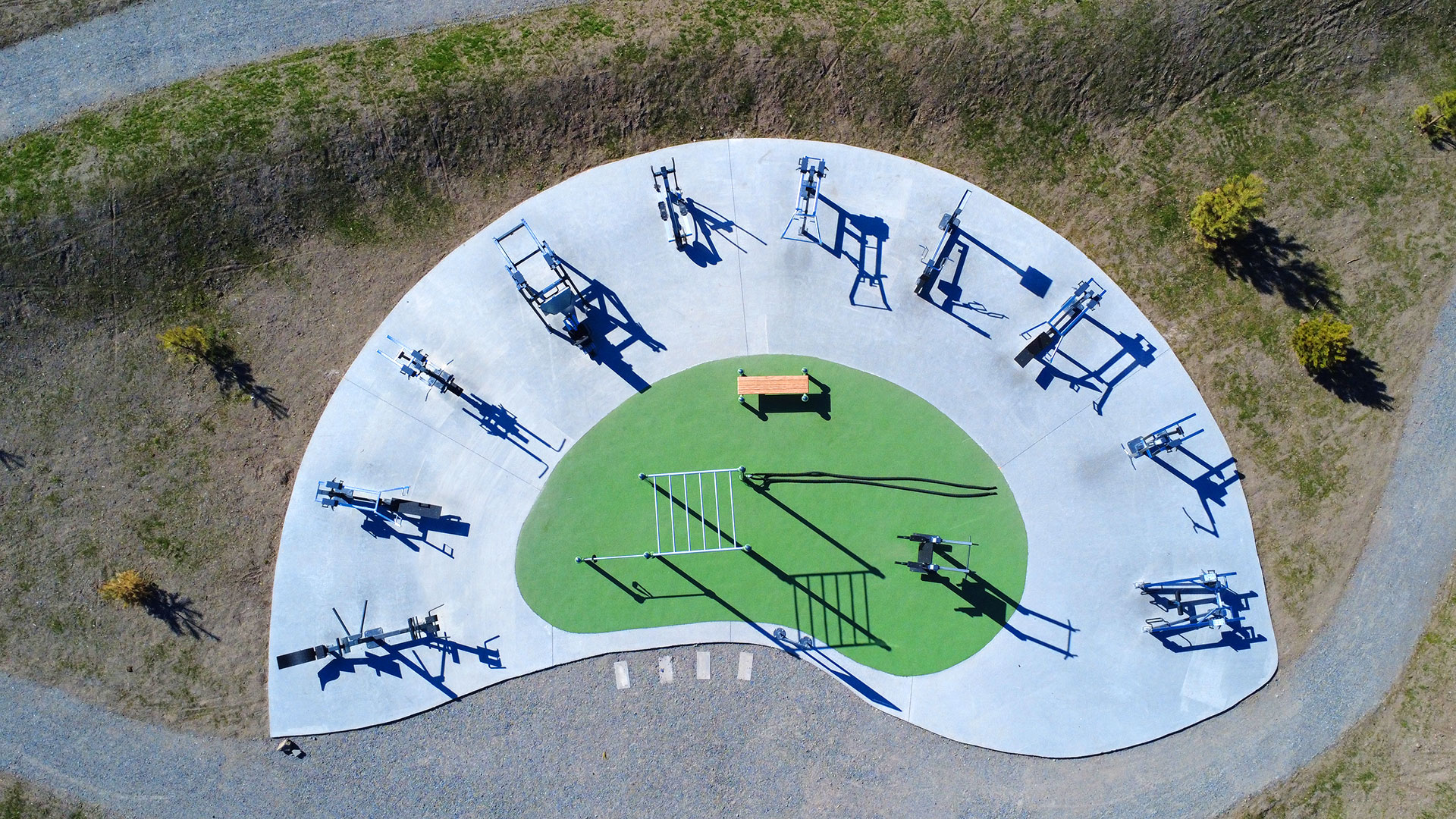 Omnigym outdoor gym in Larvik Municipality Omnigym outdoor gym in Larvik Municipality